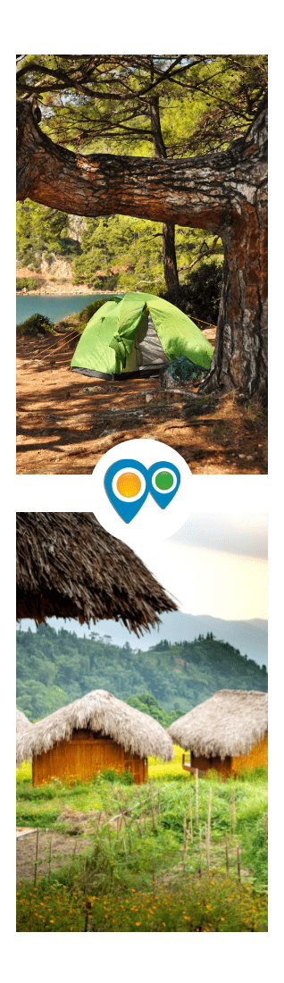 Campings y Bungalows en Cabañas de Polendos
